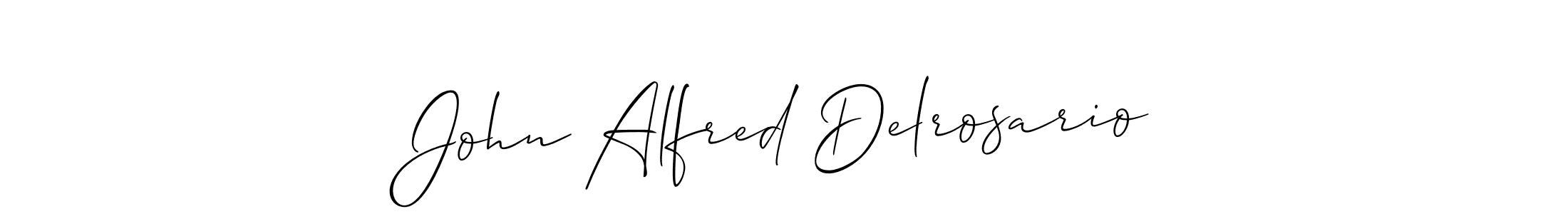 Best and Professional Signature Style for John Alfred Delrosario. Allison_Script Best Signature Style Collection. John Alfred Delrosario signature style 2 images and pictures png