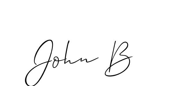 Best and Professional Signature Style for John B. Allison_Script Best Signature Style Collection. John B signature style 2 images and pictures png