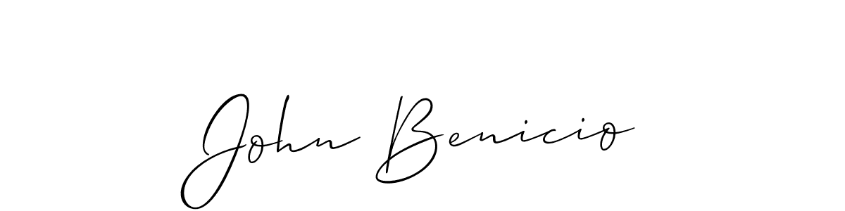 Similarly Allison_Script is the best handwritten signature design. Signature creator online .You can use it as an online autograph creator for name John Benicio. John Benicio signature style 2 images and pictures png