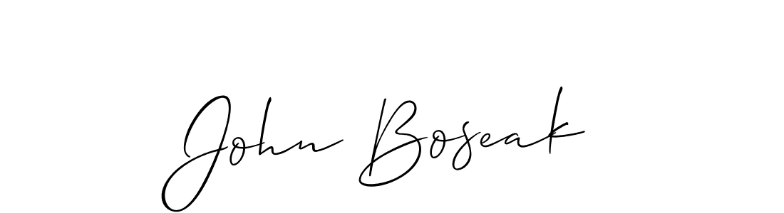 Best and Professional Signature Style for John Boseak. Allison_Script Best Signature Style Collection. John Boseak signature style 2 images and pictures png