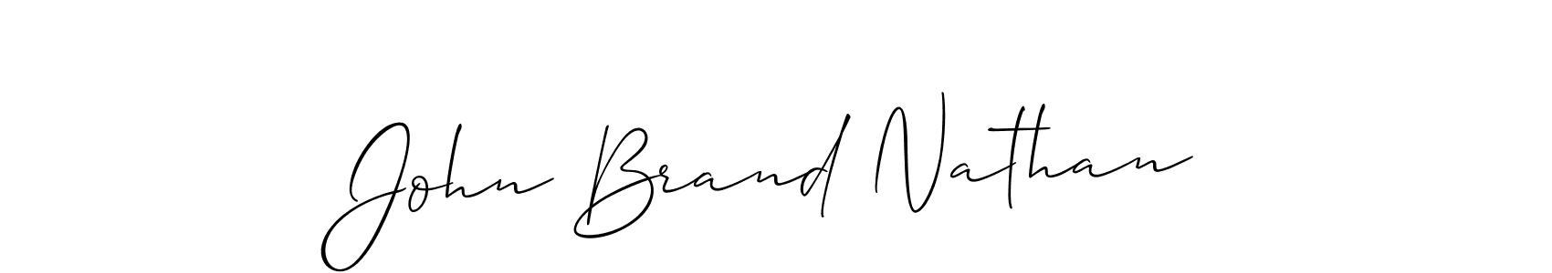 Similarly Allison_Script is the best handwritten signature design. Signature creator online .You can use it as an online autograph creator for name John Brand Nathan. John Brand Nathan signature style 2 images and pictures png