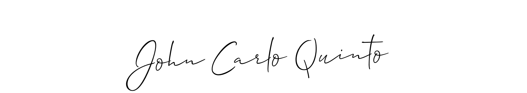This is the best signature style for the John Carlo Quinto name. Also you like these signature font (Allison_Script). Mix name signature. John Carlo Quinto signature style 2 images and pictures png