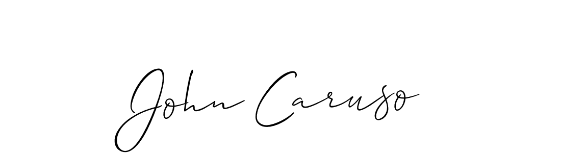 The best way (Allison_Script) to make a short signature is to pick only two or three words in your name. The name John Caruso include a total of six letters. For converting this name. John Caruso signature style 2 images and pictures png