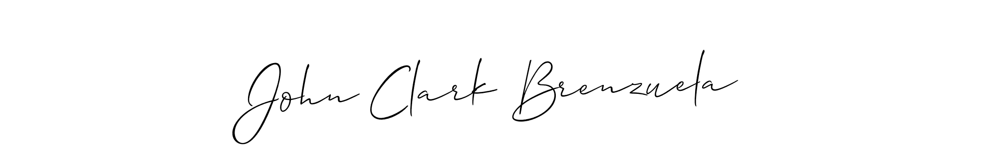 Make a beautiful signature design for name John Clark Brenzuela. Use this online signature maker to create a handwritten signature for free. John Clark Brenzuela signature style 2 images and pictures png
