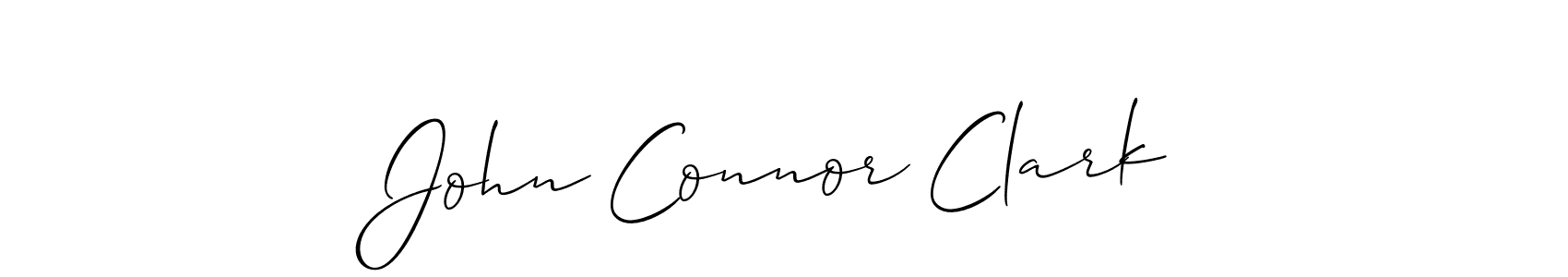 See photos of John Connor Clark official signature by Spectra . Check more albums & portfolios. Read reviews & check more about Allison_Script font. John Connor Clark signature style 2 images and pictures png