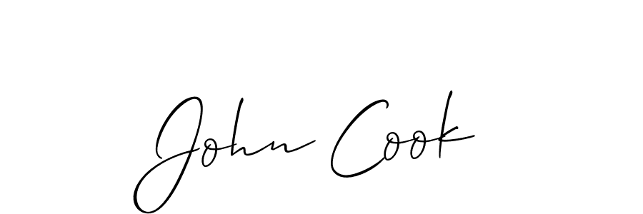 The best way (Allison_Script) to make a short signature is to pick only two or three words in your name. The name John Cook include a total of six letters. For converting this name. John Cook signature style 2 images and pictures png