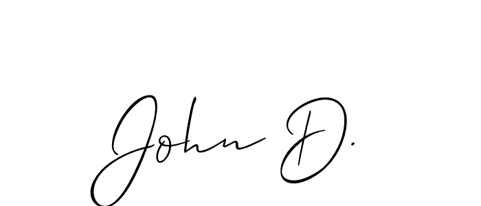 See photos of John D. official signature by Spectra . Check more albums & portfolios. Read reviews & check more about Allison_Script font. John D. signature style 2 images and pictures png