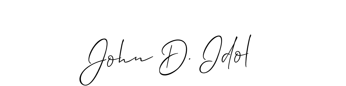 Check out images of Autograph of John D. Idol name. Actor John D. Idol Signature Style. Allison_Script is a professional sign style online. John D. Idol signature style 2 images and pictures png