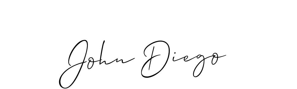 How to Draw John Diego signature style? Allison_Script is a latest design signature styles for name John Diego. John Diego signature style 2 images and pictures png