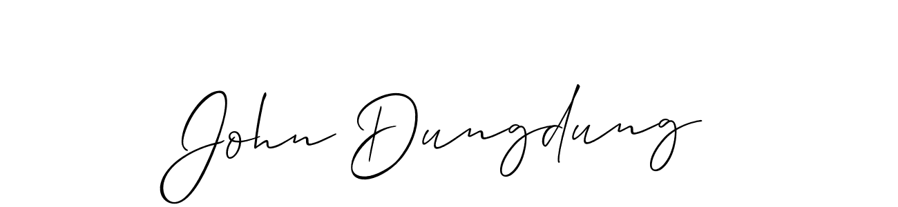 Check out images of Autograph of John Dungdung name. Actor John Dungdung Signature Style. Allison_Script is a professional sign style online. John Dungdung signature style 2 images and pictures png