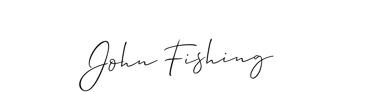 How to Draw John Fishing signature style? Allison_Script is a latest design signature styles for name John Fishing. John Fishing signature style 2 images and pictures png