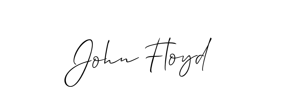 You should practise on your own different ways (Allison_Script) to write your name (John Floyd) in signature. don't let someone else do it for you. John Floyd signature style 2 images and pictures png