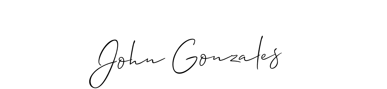 It looks lik you need a new signature style for name John Gonzales. Design unique handwritten (Allison_Script) signature with our free signature maker in just a few clicks. John Gonzales signature style 2 images and pictures png