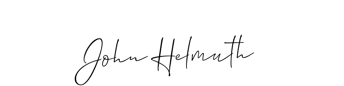 How to make John Helmuth name signature. Use Allison_Script style for creating short signs online. This is the latest handwritten sign. John Helmuth signature style 2 images and pictures png