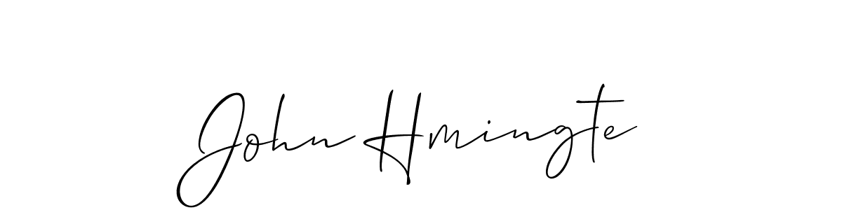 How to Draw John Hmingte signature style? Allison_Script is a latest design signature styles for name John Hmingte. John Hmingte signature style 2 images and pictures png
