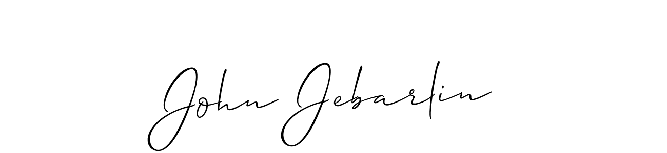 How to Draw John Jebarlin signature style? Allison_Script is a latest design signature styles for name John Jebarlin. John Jebarlin signature style 2 images and pictures png