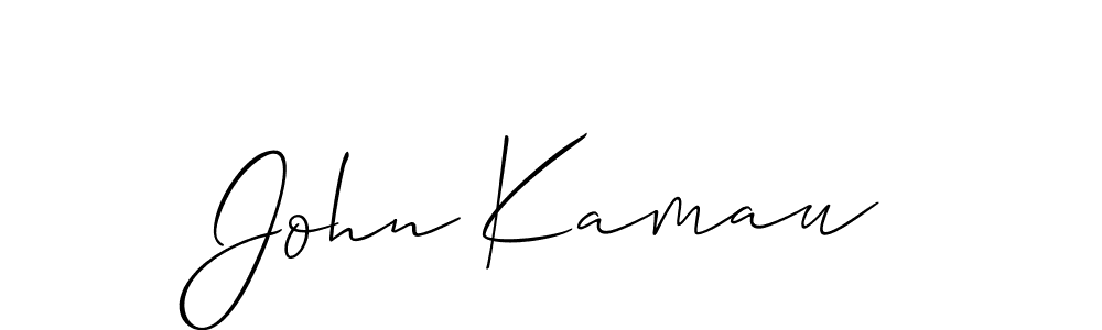 Make a beautiful signature design for name John Kamau. Use this online signature maker to create a handwritten signature for free. John Kamau signature style 2 images and pictures png
