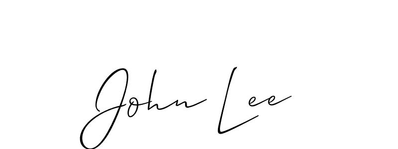 Also You can easily find your signature by using the search form. We will create John Lee name handwritten signature images for you free of cost using Allison_Script sign style. John Lee signature style 2 images and pictures png