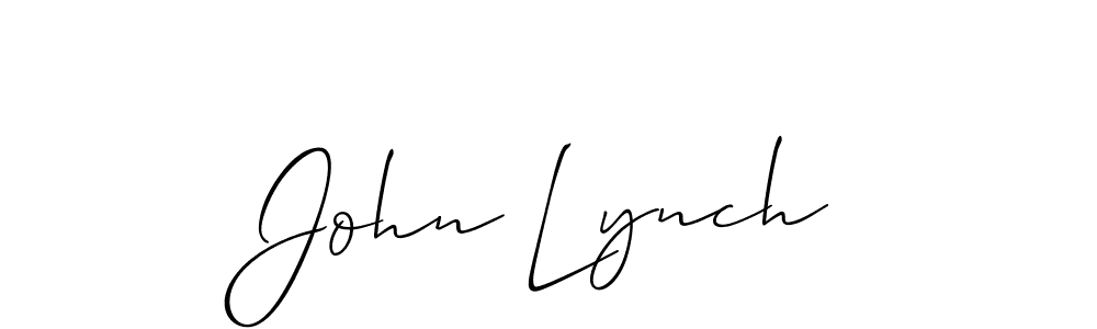You should practise on your own different ways (Allison_Script) to write your name (John Lynch) in signature. don't let someone else do it for you. John Lynch signature style 2 images and pictures png