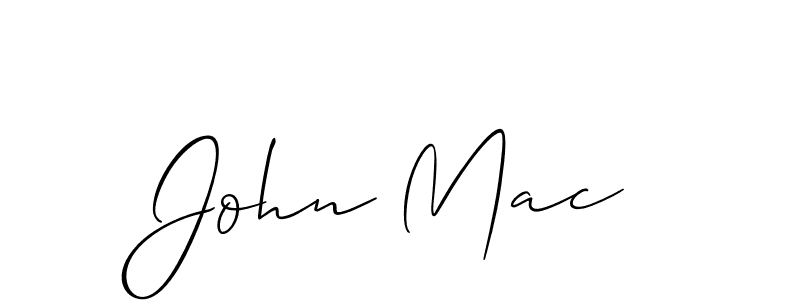 if you are searching for the best signature style for your name John Mac. so please give up your signature search. here we have designed multiple signature styles  using Allison_Script. John Mac signature style 2 images and pictures png