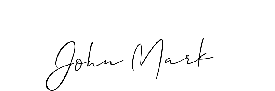 Also we have John Mark name is the best signature style. Create professional handwritten signature collection using Allison_Script autograph style. John Mark signature style 2 images and pictures png