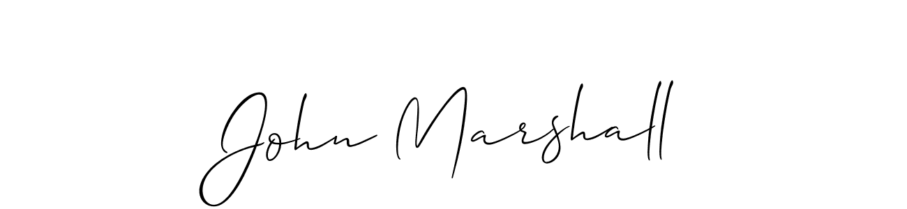 Allison_Script is a professional signature style that is perfect for those who want to add a touch of class to their signature. It is also a great choice for those who want to make their signature more unique. Get John Marshall name to fancy signature for free. John Marshall signature style 2 images and pictures png