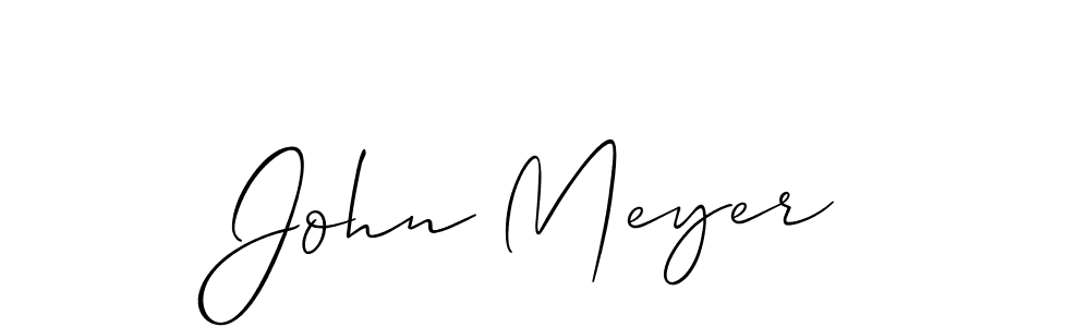 It looks lik you need a new signature style for name John Meyer. Design unique handwritten (Allison_Script) signature with our free signature maker in just a few clicks. John Meyer signature style 2 images and pictures png