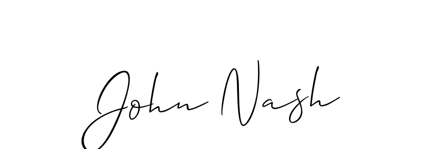 Best and Professional Signature Style for John Nash. Allison_Script Best Signature Style Collection. John Nash signature style 2 images and pictures png