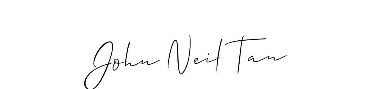 Similarly Allison_Script is the best handwritten signature design. Signature creator online .You can use it as an online autograph creator for name John Neil Tan. John Neil Tan signature style 2 images and pictures png