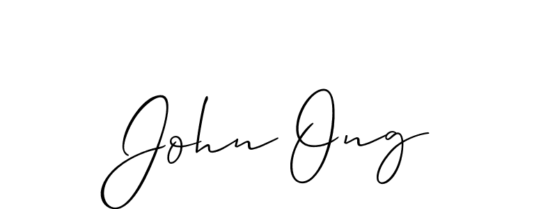 How to Draw John Ong signature style? Allison_Script is a latest design signature styles for name John Ong. John Ong signature style 2 images and pictures png