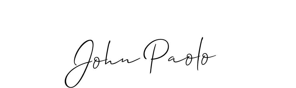 You can use this online signature creator to create a handwritten signature for the name John Paolo. This is the best online autograph maker. John Paolo signature style 2 images and pictures png