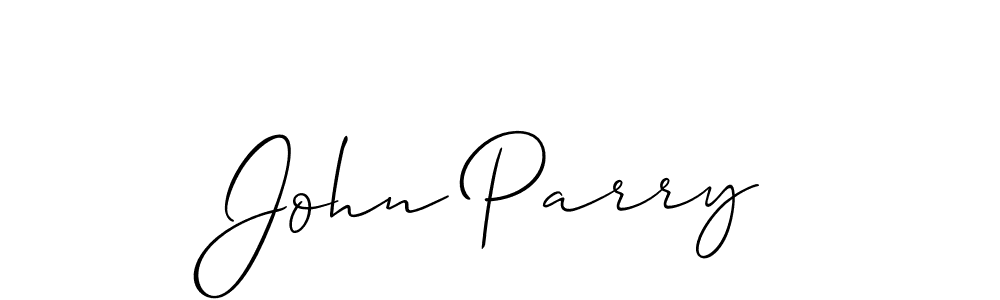 Similarly Allison_Script is the best handwritten signature design. Signature creator online .You can use it as an online autograph creator for name John Parry. John Parry signature style 2 images and pictures png