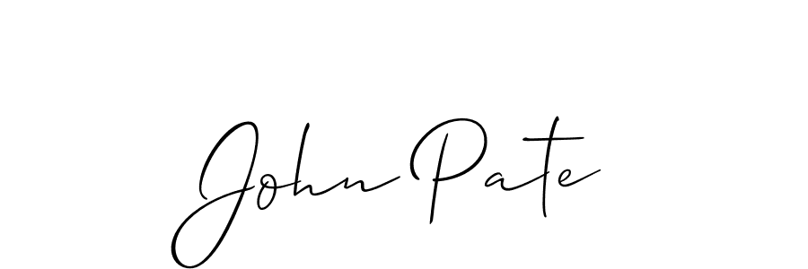 Similarly Allison_Script is the best handwritten signature design. Signature creator online .You can use it as an online autograph creator for name John Pate. John Pate signature style 2 images and pictures png