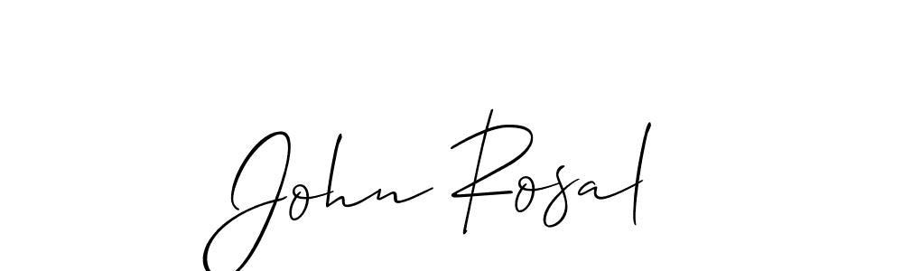 Also You can easily find your signature by using the search form. We will create John Rosal name handwritten signature images for you free of cost using Allison_Script sign style. John Rosal signature style 2 images and pictures png