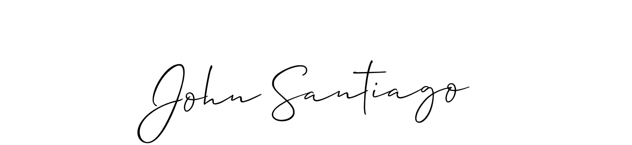 Make a beautiful signature design for name John Santiago. Use this online signature maker to create a handwritten signature for free. John Santiago signature style 2 images and pictures png