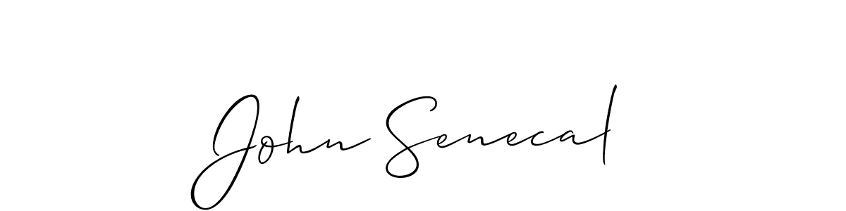 Best and Professional Signature Style for John Senecal. Allison_Script Best Signature Style Collection. John Senecal signature style 2 images and pictures png