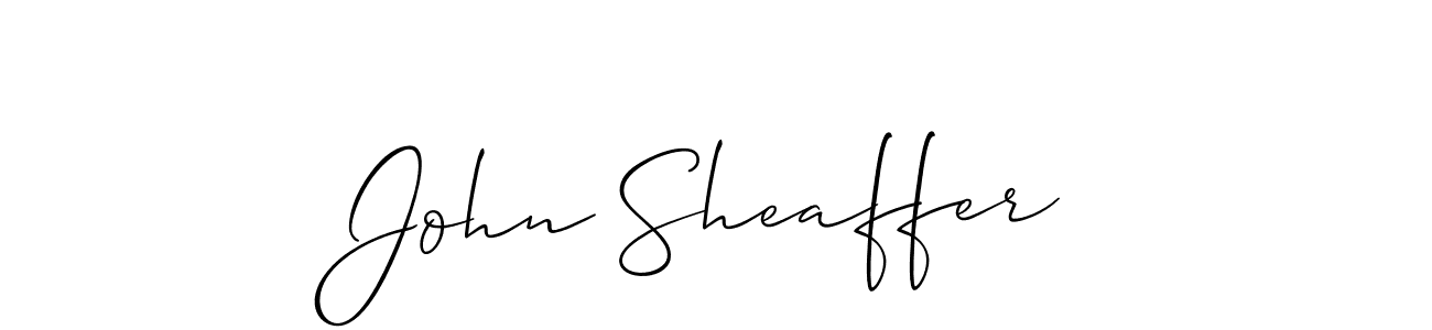 This is the best signature style for the John Sheaffer name. Also you like these signature font (Allison_Script). Mix name signature. John Sheaffer signature style 2 images and pictures png
