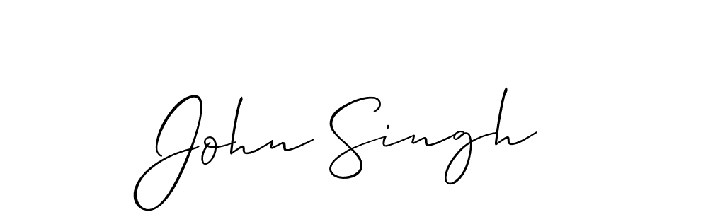 Best and Professional Signature Style for John Singh. Allison_Script Best Signature Style Collection. John Singh signature style 2 images and pictures png