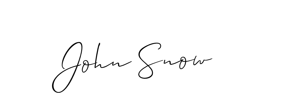 Also we have John Snow name is the best signature style. Create professional handwritten signature collection using Allison_Script autograph style. John Snow signature style 2 images and pictures png