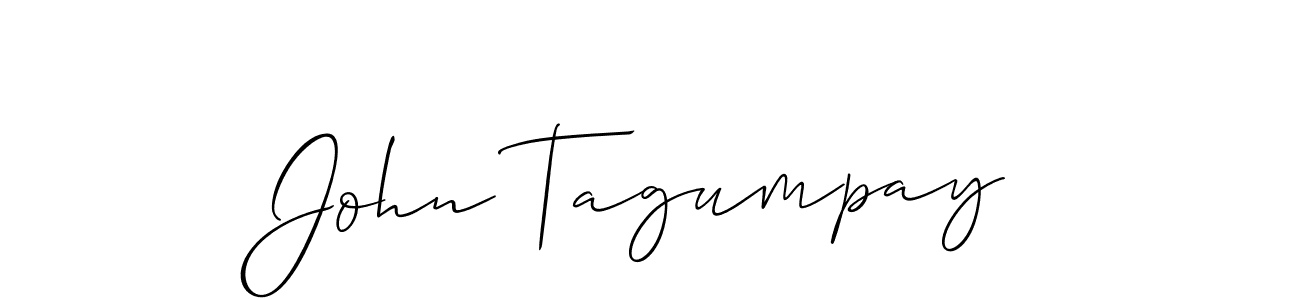 Once you've used our free online signature maker to create your best signature Allison_Script style, it's time to enjoy all of the benefits that John Tagumpay name signing documents. John Tagumpay signature style 2 images and pictures png