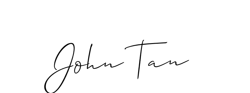 Make a short John Tan signature style. Manage your documents anywhere anytime using Allison_Script. Create and add eSignatures, submit forms, share and send files easily. John Tan signature style 2 images and pictures png