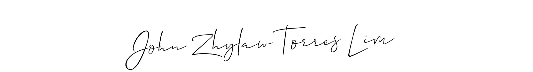 This is the best signature style for the John Zhylaw Torres Lim name. Also you like these signature font (Allison_Script). Mix name signature. John Zhylaw Torres Lim signature style 2 images and pictures png
