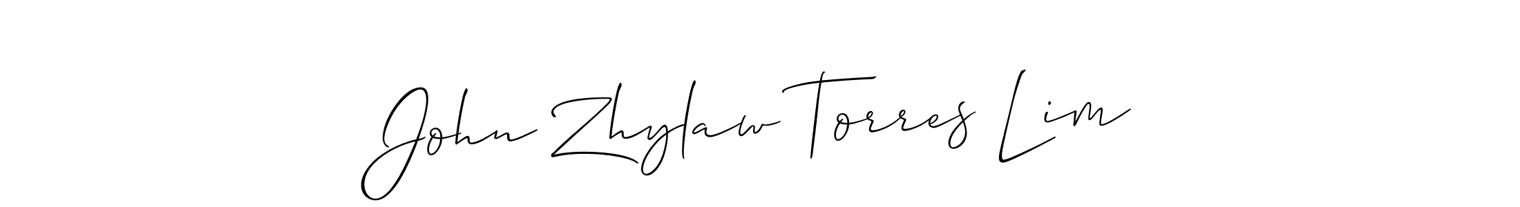 This is the best signature style for the John Zhylaw Torres Lim name. Also you like these signature font (Allison_Script). Mix name signature. John Zhylaw Torres Lim signature style 2 images and pictures png