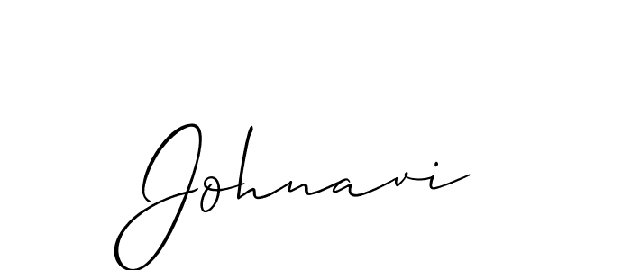 if you are searching for the best signature style for your name Johnavi. so please give up your signature search. here we have designed multiple signature styles  using Allison_Script. Johnavi signature style 2 images and pictures png