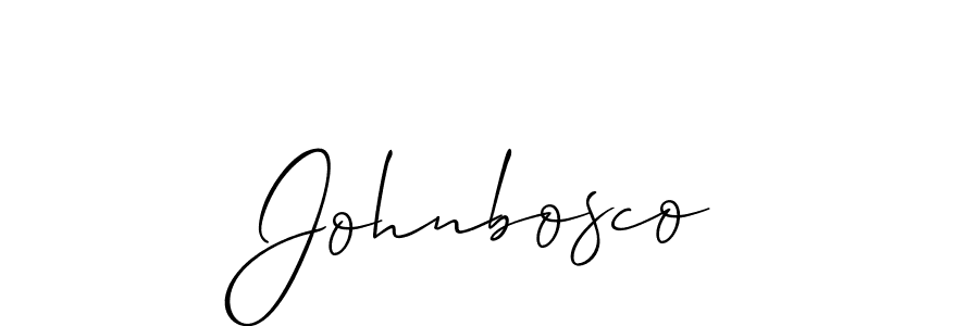 It looks lik you need a new signature style for name Johnbosco. Design unique handwritten (Allison_Script) signature with our free signature maker in just a few clicks. Johnbosco signature style 2 images and pictures png