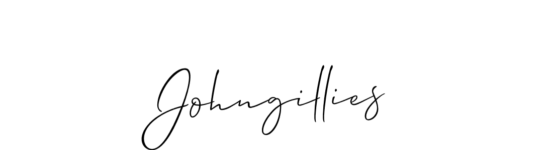 Once you've used our free online signature maker to create your best signature Allison_Script style, it's time to enjoy all of the benefits that Johngillies name signing documents. Johngillies signature style 2 images and pictures png