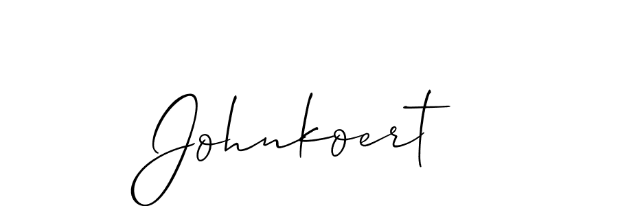 if you are searching for the best signature style for your name Johnkoert. so please give up your signature search. here we have designed multiple signature styles  using Allison_Script. Johnkoert signature style 2 images and pictures png
