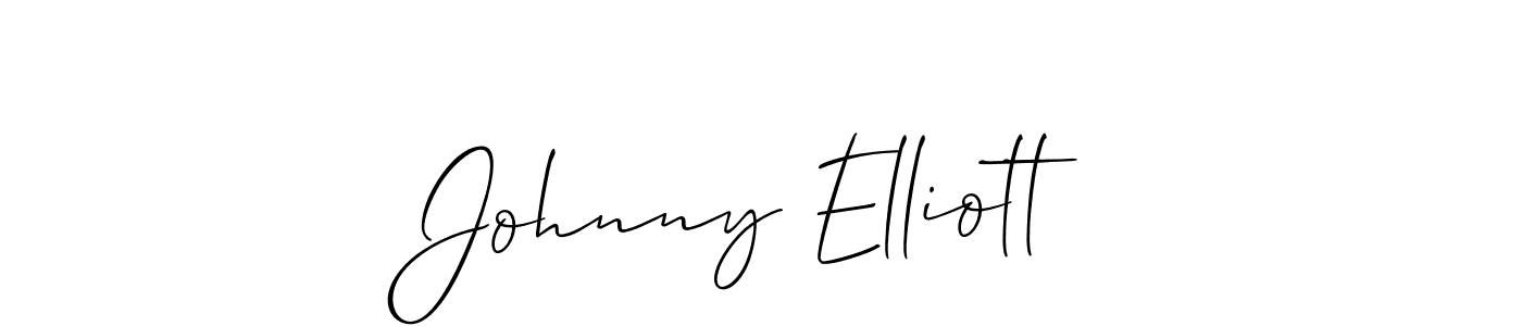 How to Draw Johnny Elliott signature style? Allison_Script is a latest design signature styles for name Johnny Elliott. Johnny Elliott signature style 2 images and pictures png