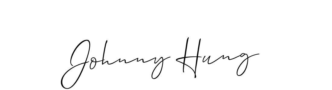 See photos of Johnny Hung official signature by Spectra . Check more albums & portfolios. Read reviews & check more about Allison_Script font. Johnny Hung signature style 2 images and pictures png