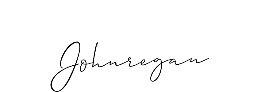 Make a beautiful signature design for name Johnregan. With this signature (Allison_Script) style, you can create a handwritten signature for free. Johnregan signature style 2 images and pictures png